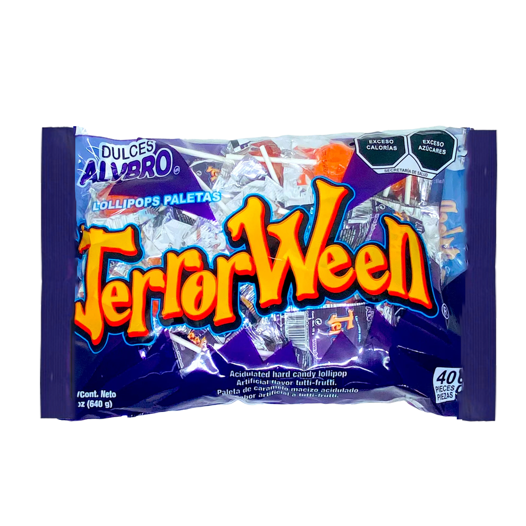 Alvbro Paleta Terrorween - La Bolsa Contiene 40 piezas