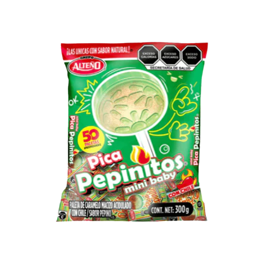 Alteño Mini Pica Pepino - La Bolsa Contiene 100 Piezas