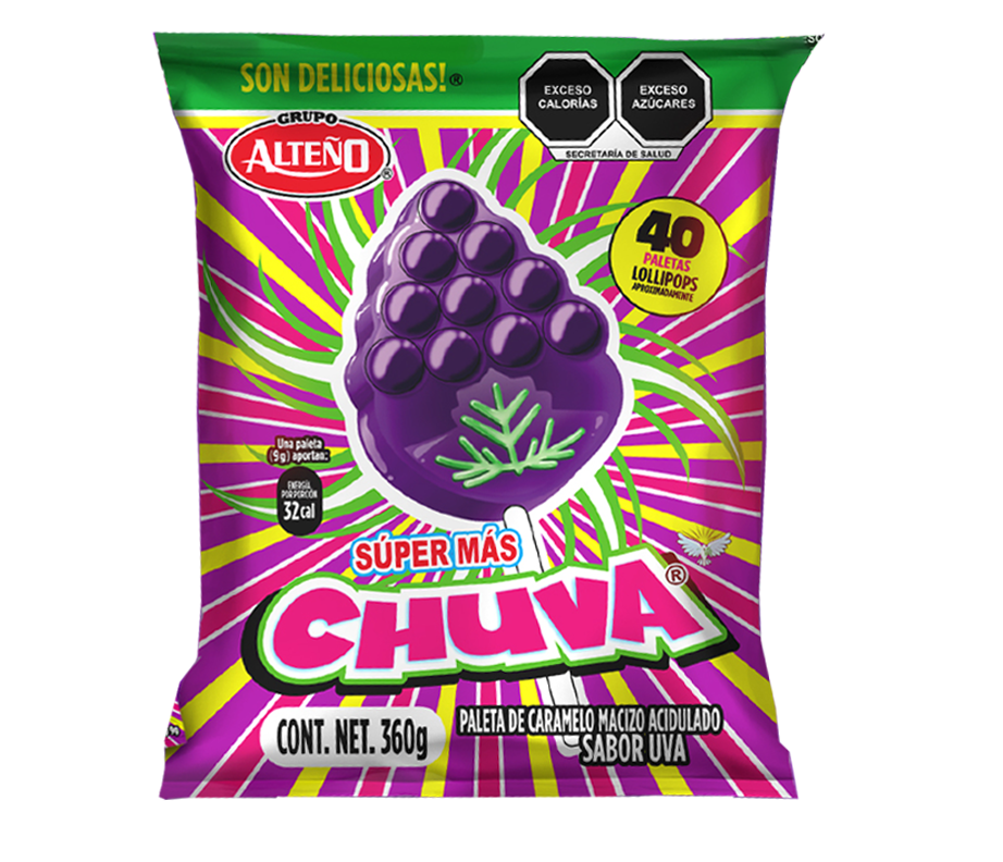 Alteño Super + Chuva - La Bolsa Contiene 40 Piezas