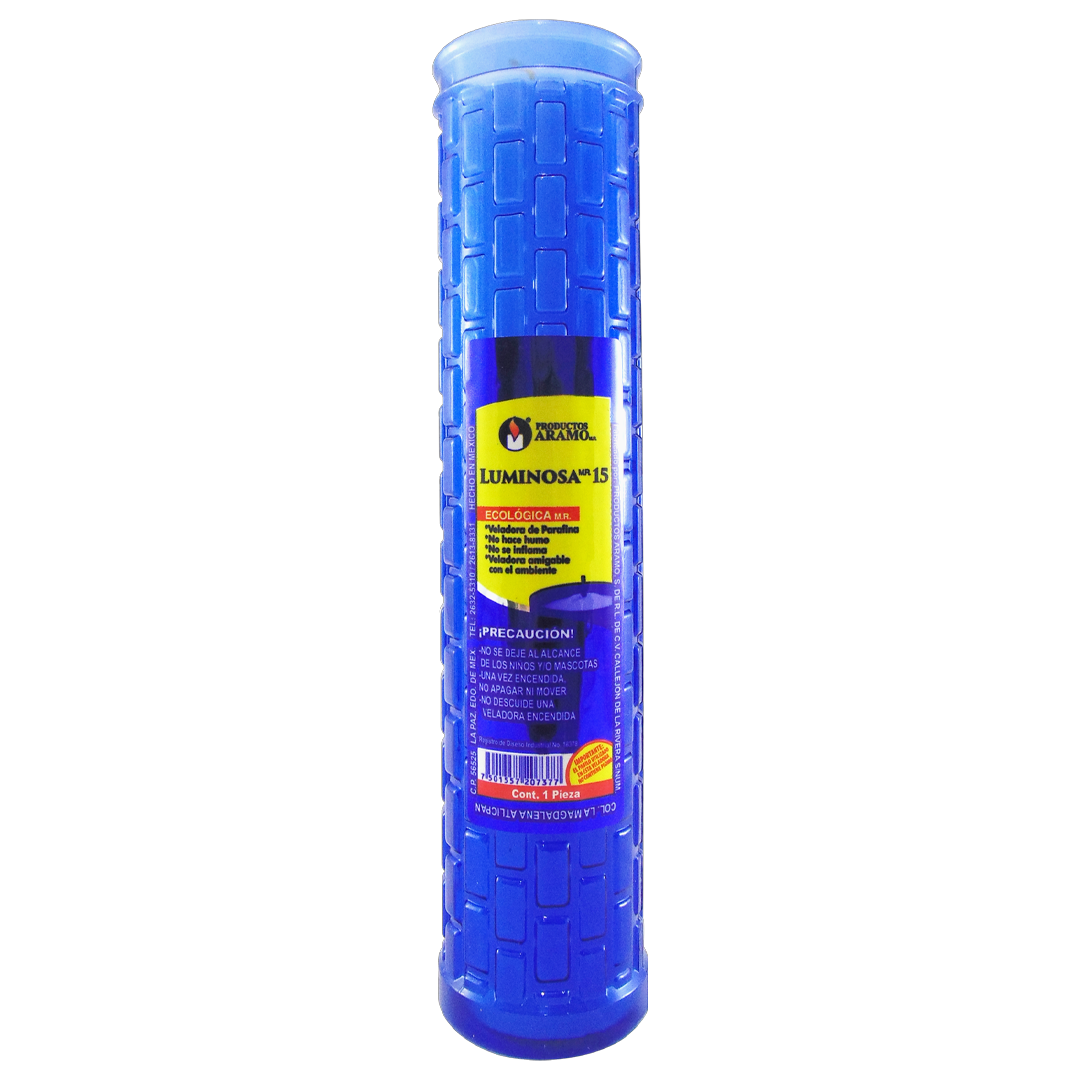 ARAMO VELADORA LUMIROSA#15 1/1pz (Caja:12dsp)