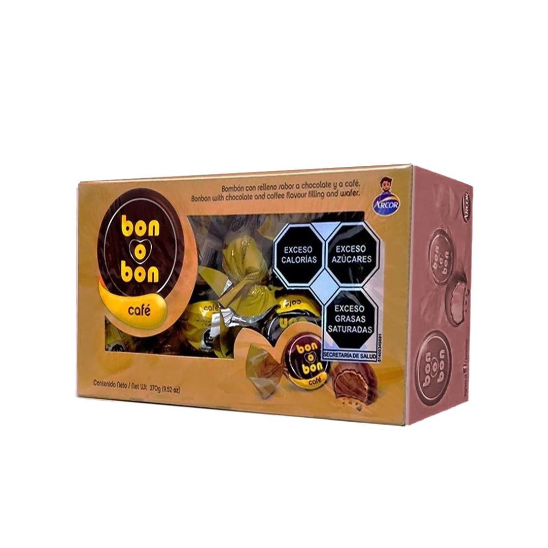 Arcor Bon o Bon Cafe - El Display Contiene 18 Piezas