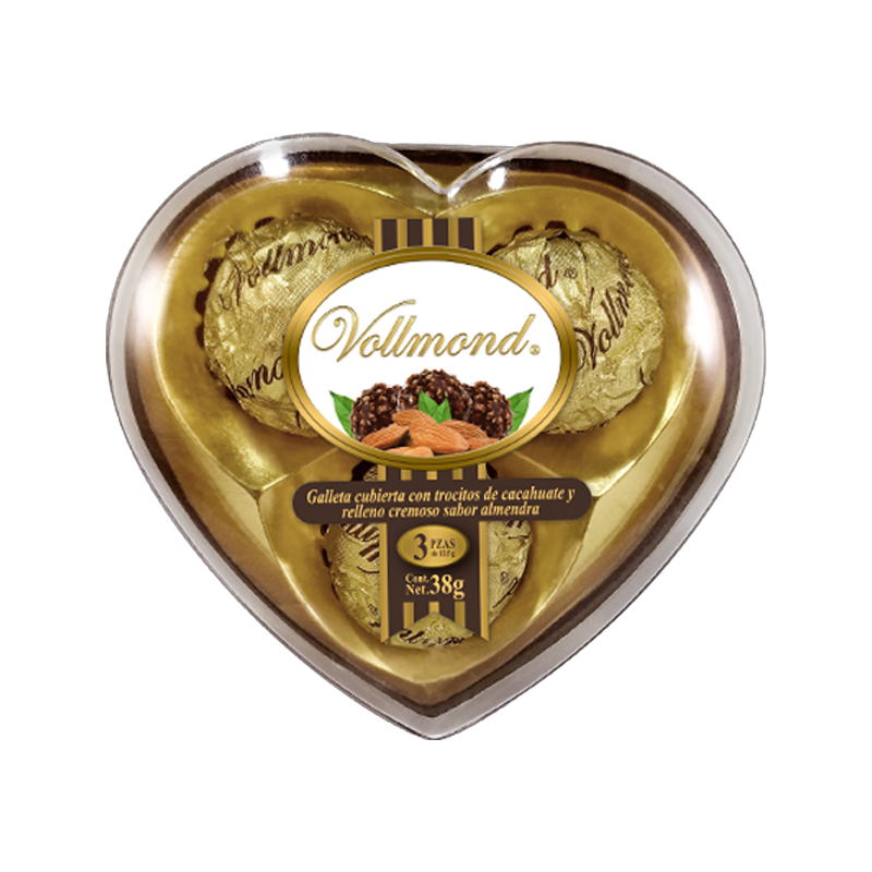 Azteca Vollmond Corazon - El Display Contiene 3 Piezas