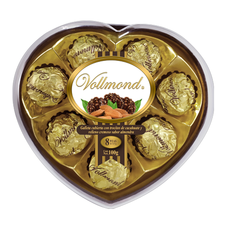 Azteca Vollmond Corazon - El Display Contiene 8 Piezas