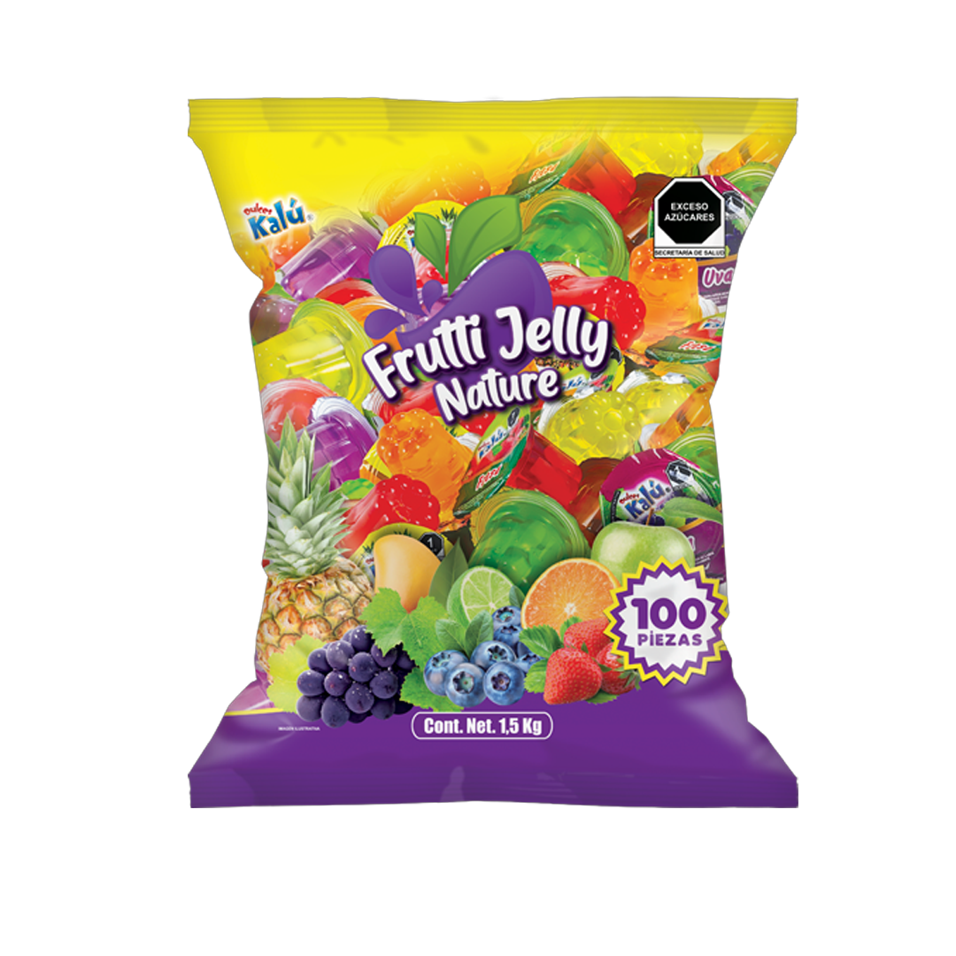 Azteca Mini Gelatina Kalu - El Vitrolero Contiene 100 Piezas