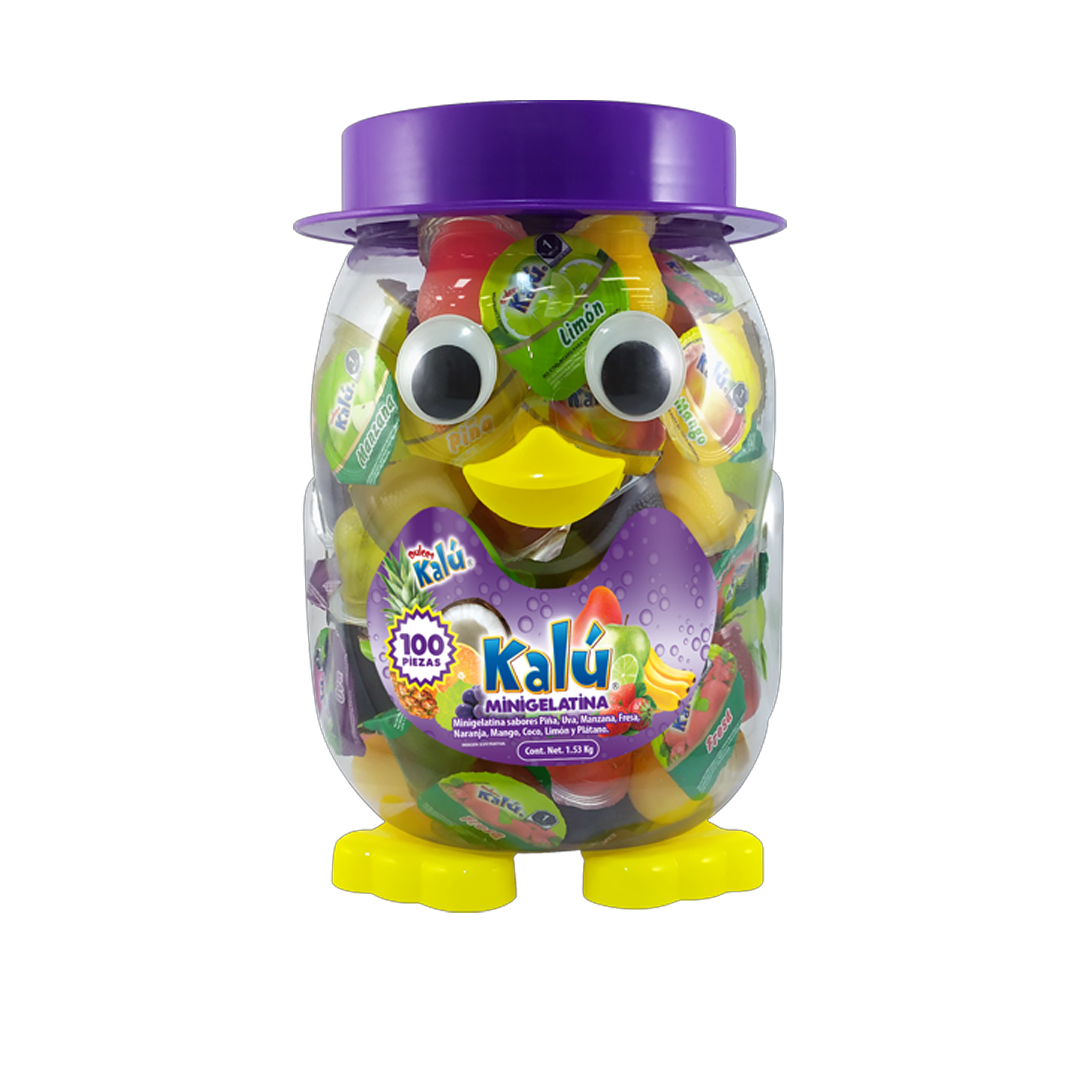 Azteca Mini Gelatina Pinguino - El Vitrolero Contiene 100 Piezas