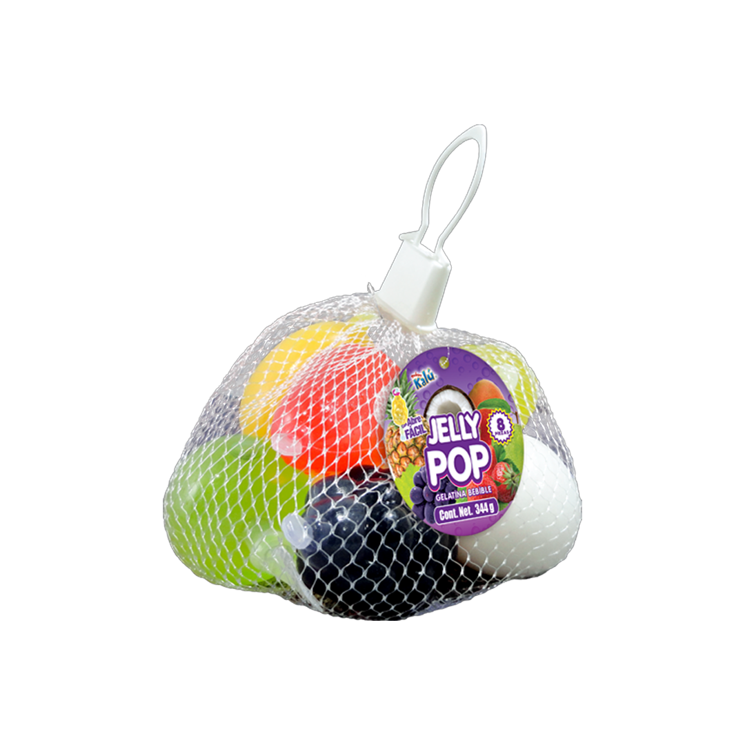 Azteca Jelly Pop Malla - El Display Contiene 8 Piezas