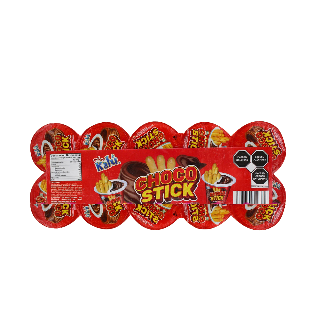 Azteca Choco Stick - El Display Contiene 10 Piezas