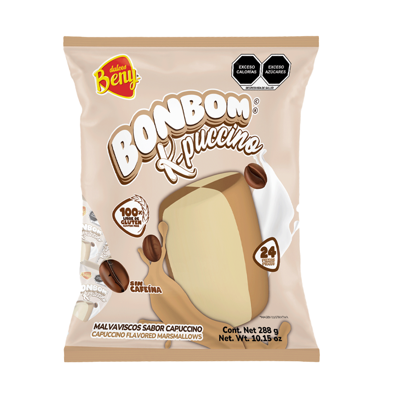 Beny Bombon Kapuccino - La Bolsa Contiene 24 Piezas