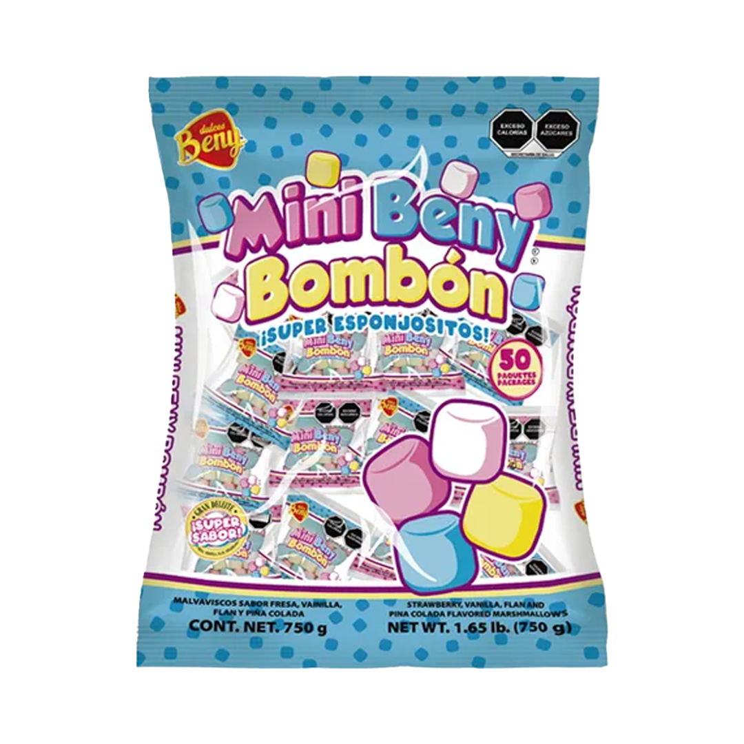 Beny Mini Bombon - La Bolsa Contiene 50 Piezas