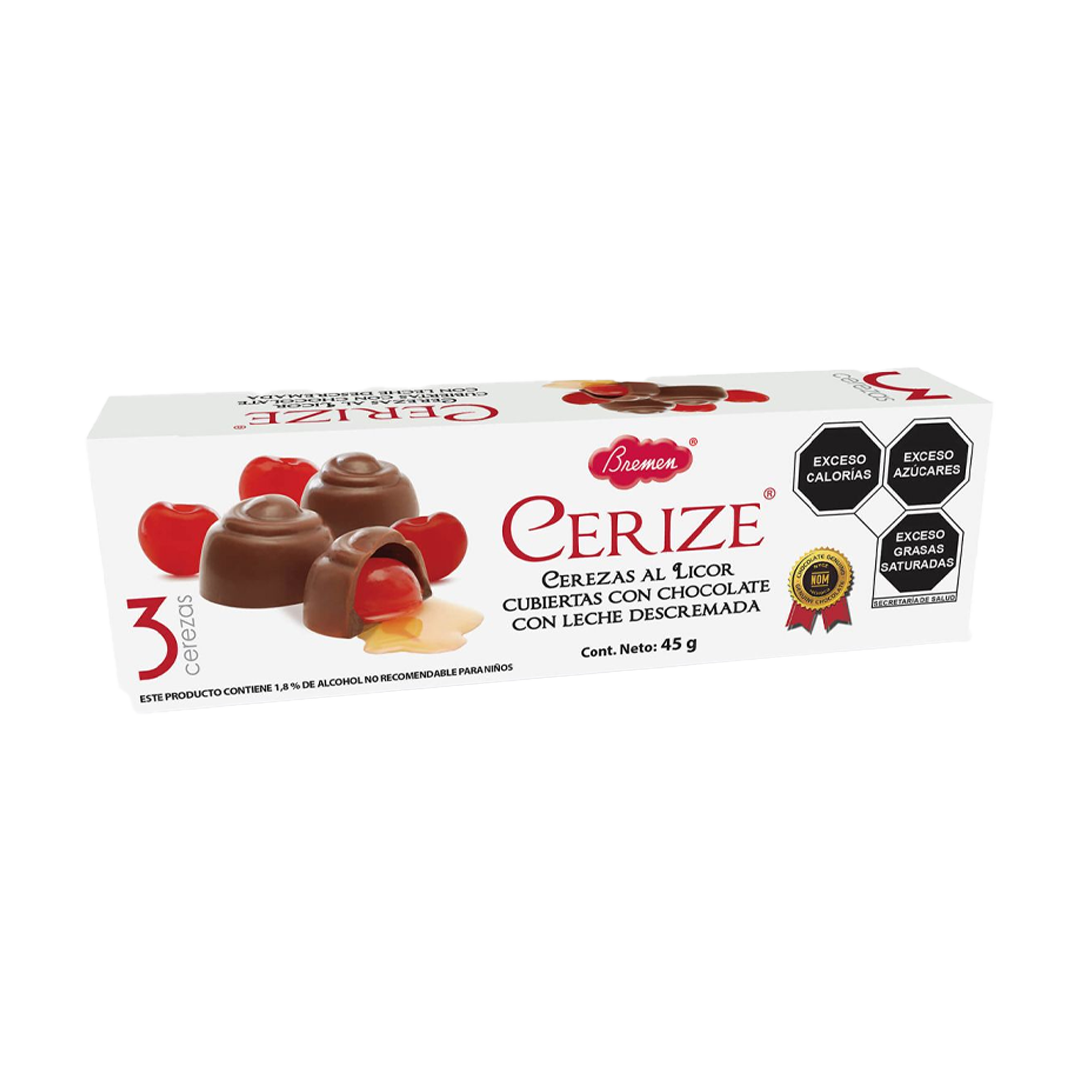 BREMEN CEREZA LICOR 1/45gr (Caja:75dsp)
