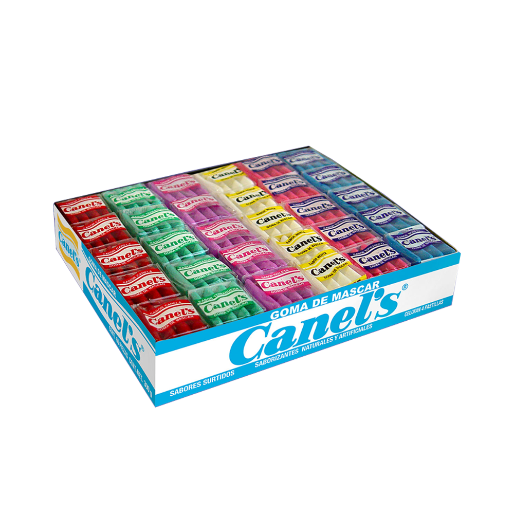 CANEL'S CELOFAN FRUTAL 1/60+10pz (Caja:40dsp)
