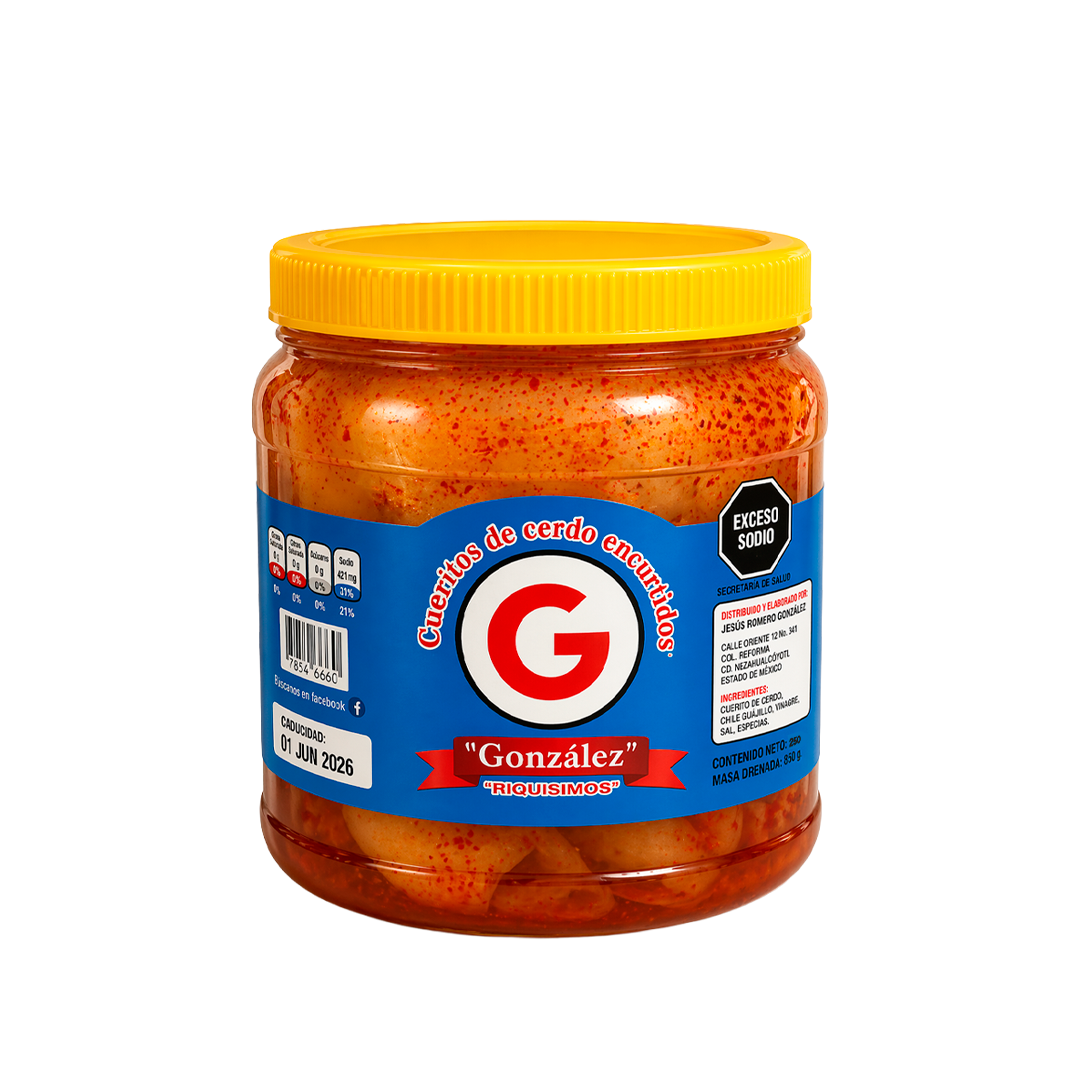 CUERITOS GONZALEZ BOTE MINI 1/250gr