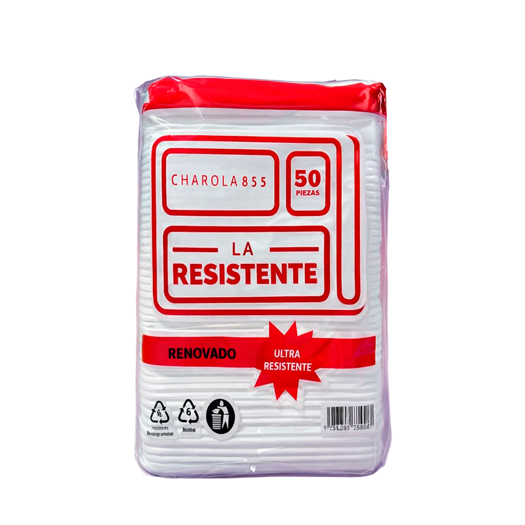 CHIMEX CHAROLA No.855 1/50pzs (Caja: 10paq)