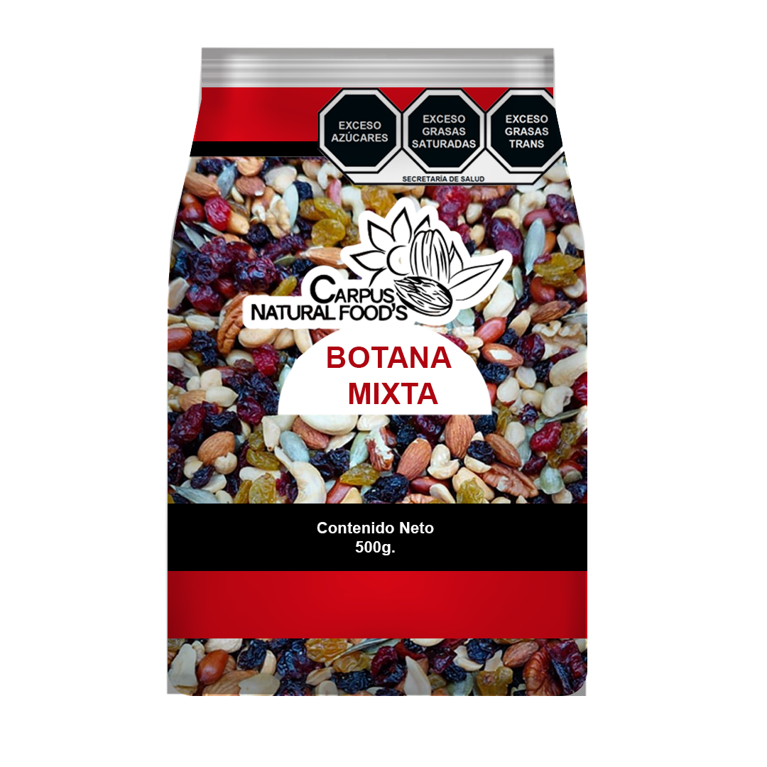 CARPUS BOTANA MIXTA 1/500grs (Caja: 56pzs)