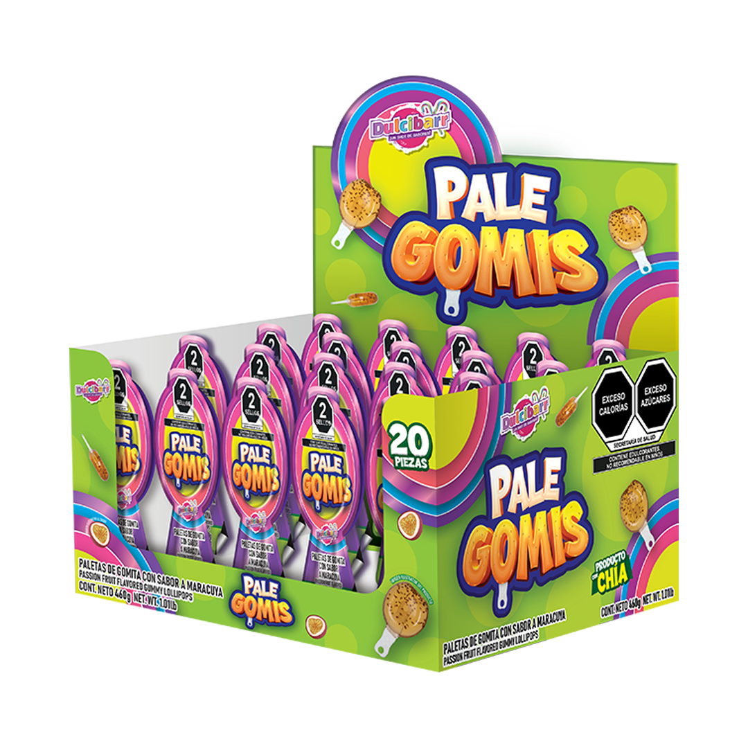 DULCIBARR PALE PASION FRUIT 1/20pzs (Caja:12dsp)
