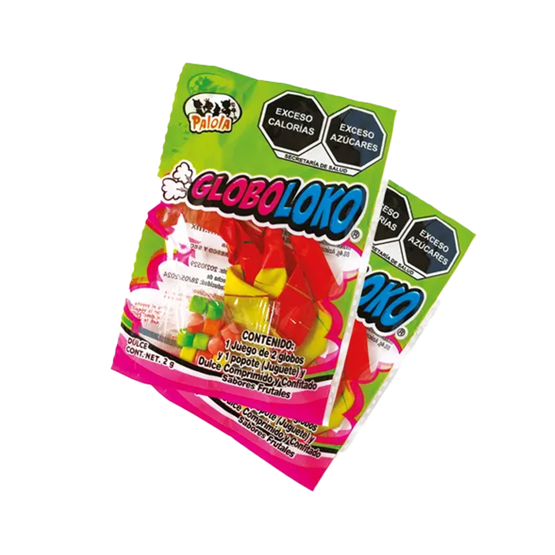 LAS DELICIAS GLOBOLOKO  1/24pzs (Caja:18dsp)