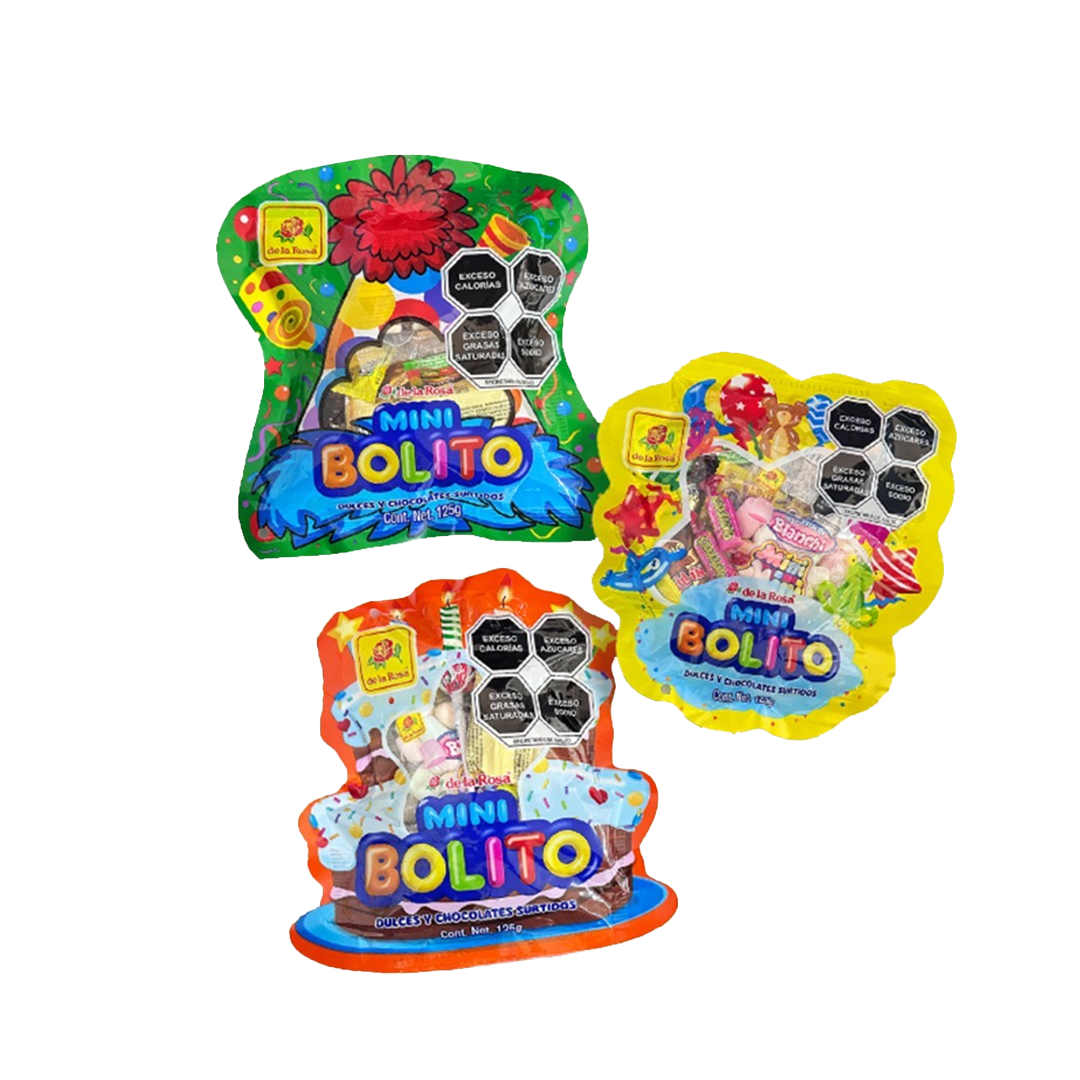 DLR PAQ MINIBOLITO 1/125gr (Caja:50pz)