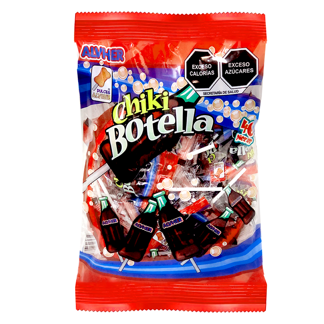 Alvher Paleta Chiquibotella - La Bolsa Contiene 40 Piezas