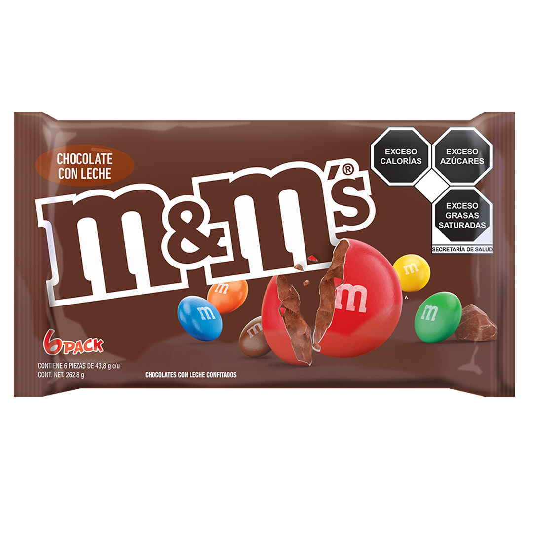 EFFEM M&MS CHOCOLATE 1/6pzs (Caja:32dsp)