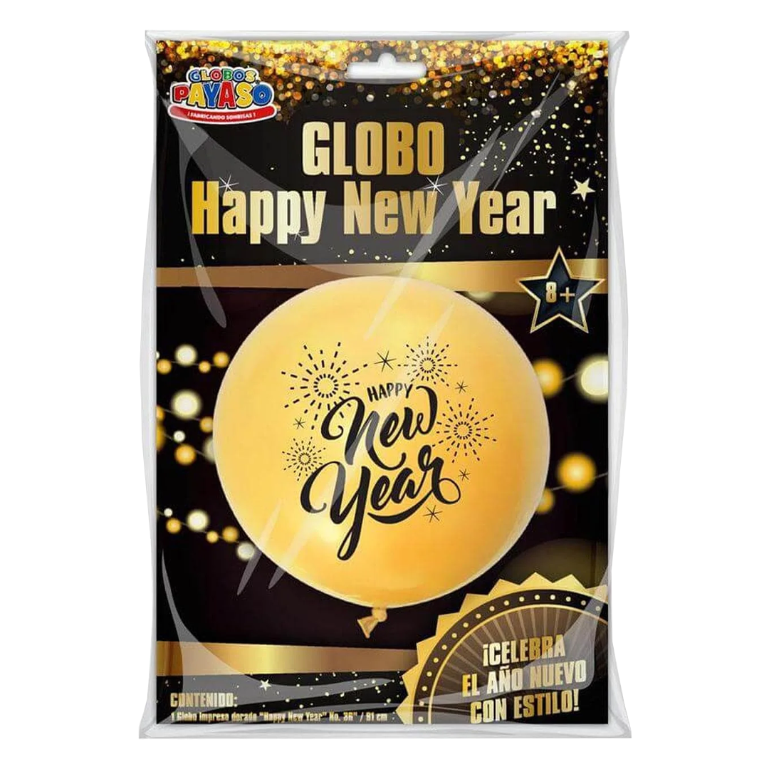 SELECTAS GLOBO NEW YEAR 1/1pza (Caja:10pzs)