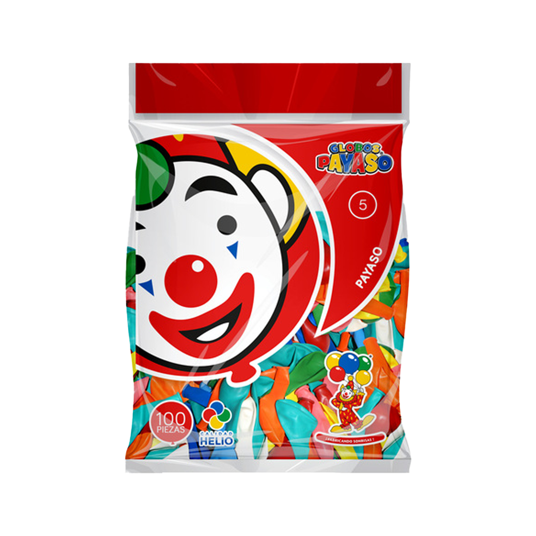 SELECTAS PAYASO #5 SDO 1/100pz (Caja:25dsp)