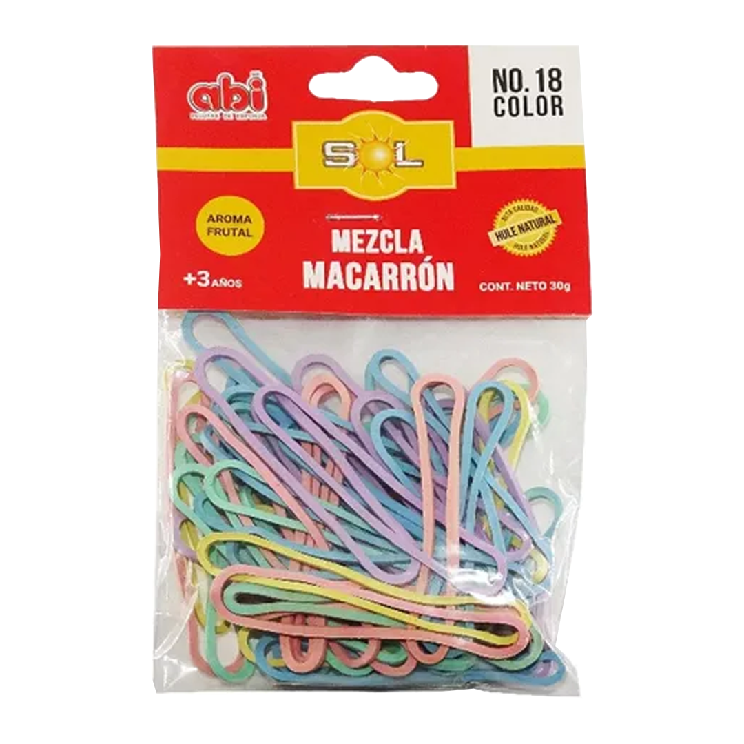 SELECTAS LIGA SOL MACARRON NO.18  1/30GR (CAJA:60PZAS)