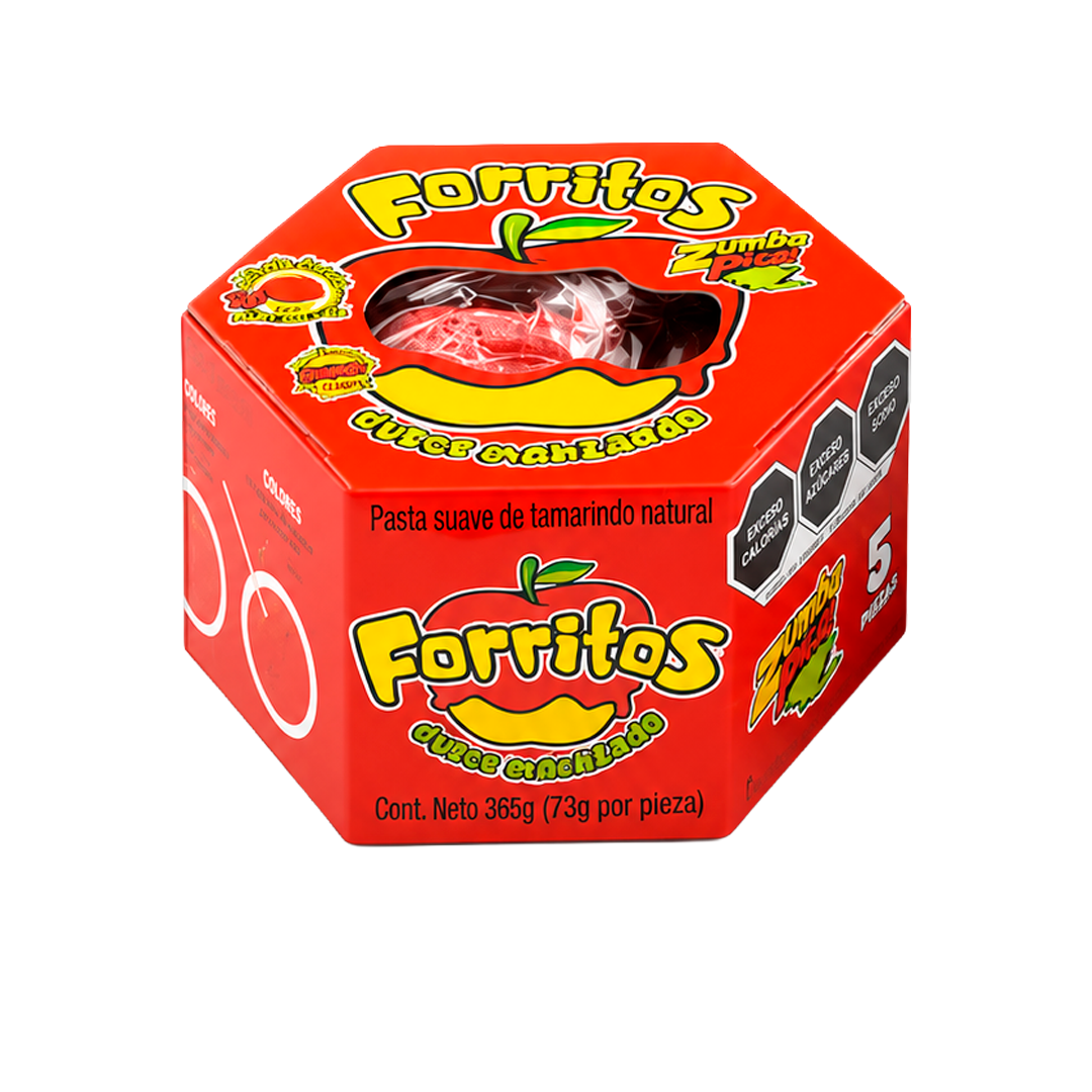 ZUMBA FORRITOS TAMARINDO1/5pz (Caja:24dsp)