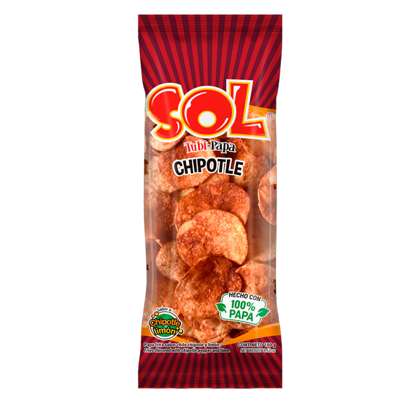SOL TUBIPAPA CHIPOTLE 1/100grs (Caja: 40dsp)