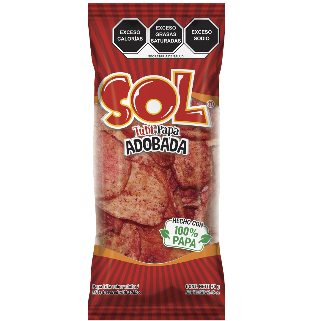 SOL TUBIPAPA ADOBADA 1/70grs (Caja:45pzs)