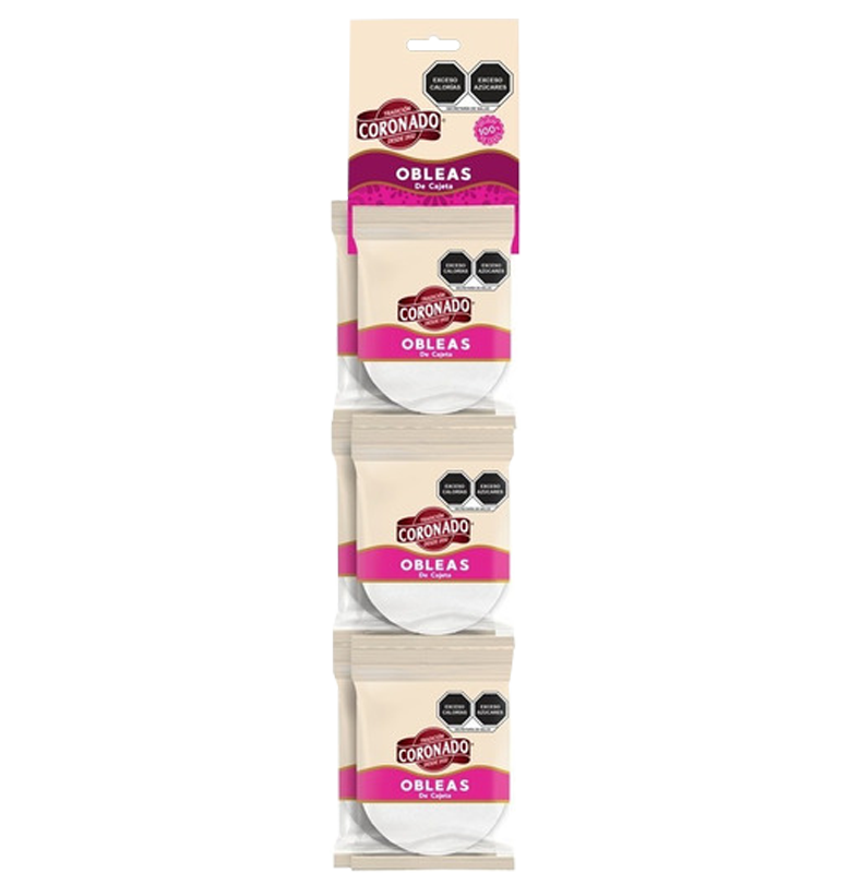 CORONADO OBLEA TIRA 1/6pz (Caja:45dsp)