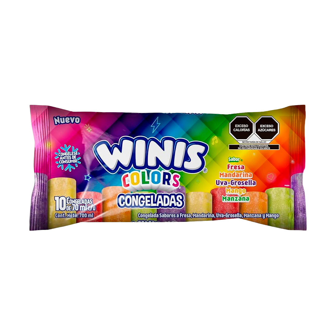 Winis Congeladas - La Bolsa Contiene 10 Piezas