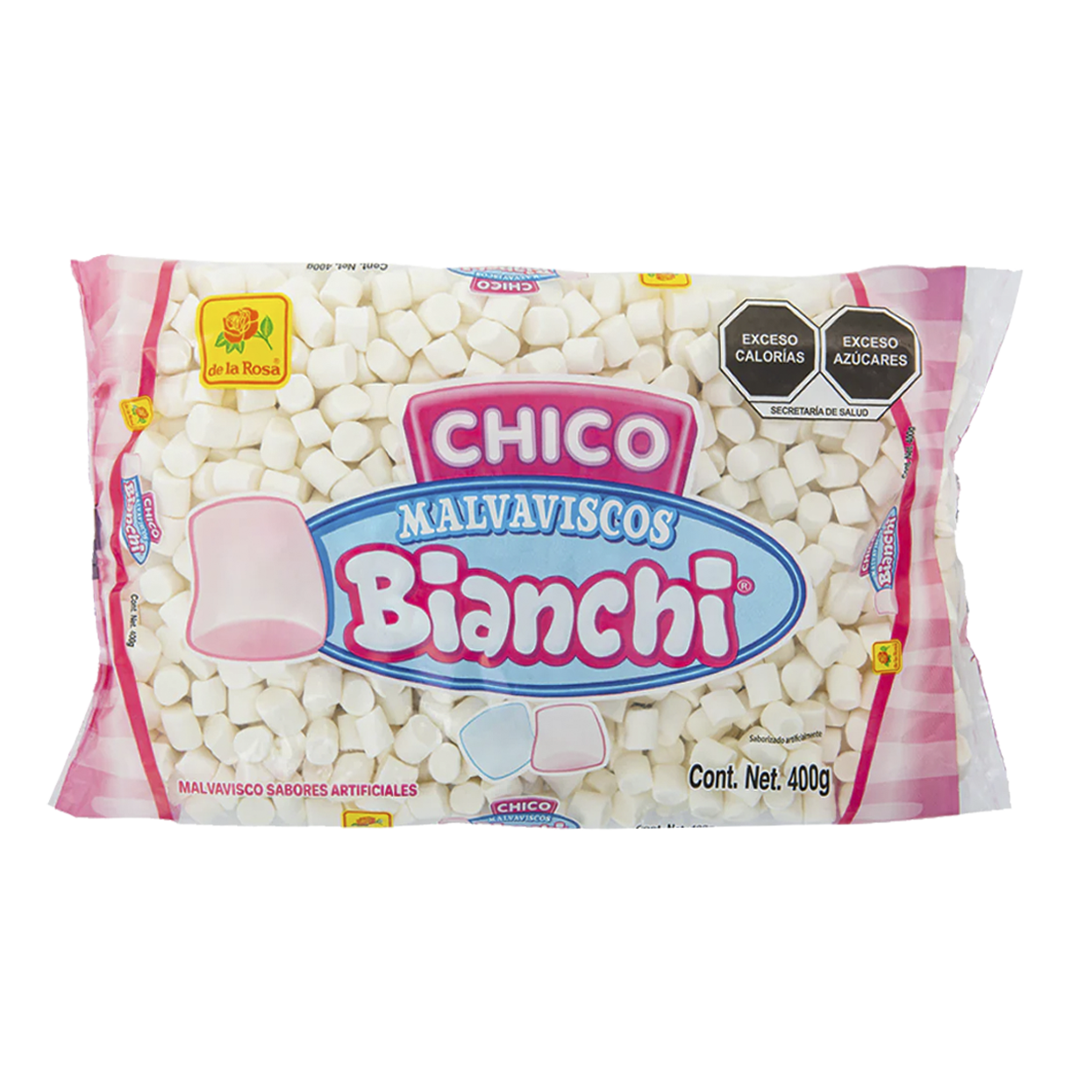 DLR BOMBOM MINI BLANCO 1/400gr (Caja:15dsp)