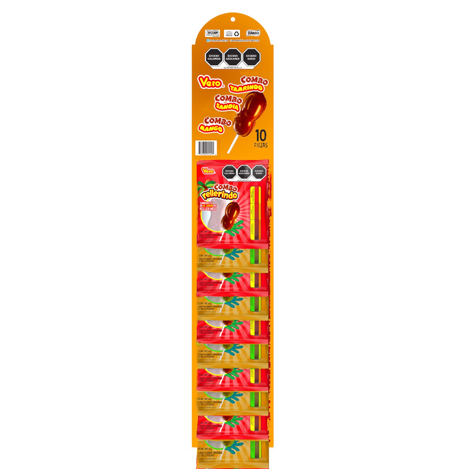 VERO PAL COMBO MIX MARB 1/10pz (Caja:18bl)