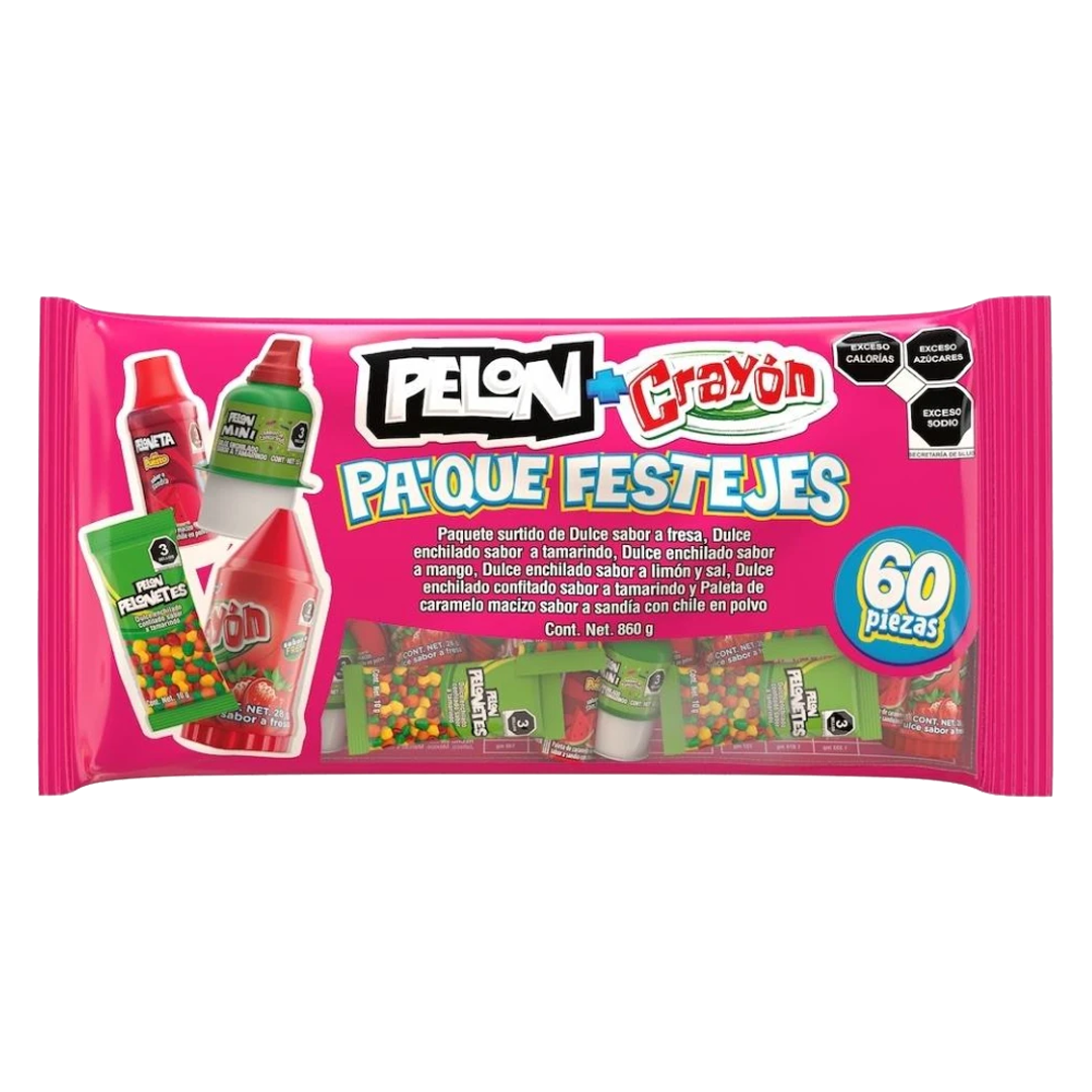 HSY PAQ FESTEJES 1/860gr (Caja:8dsp)