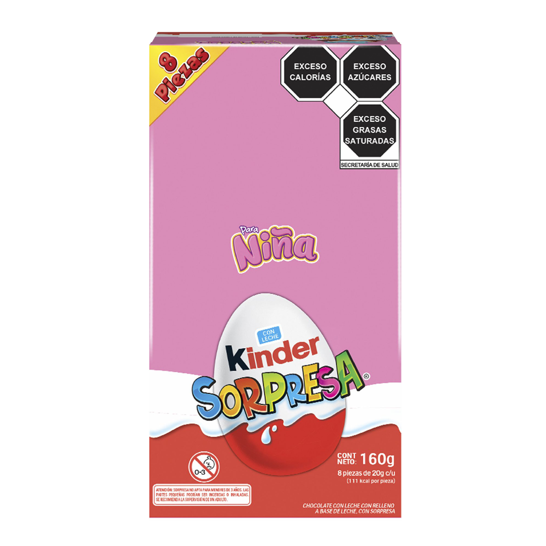 FERRERO SRP T8 NIÑA 1/8pzs (Caja:12dsp)