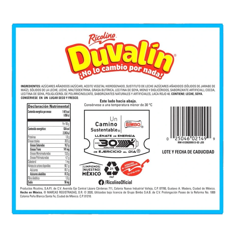 JOYCO DUVALIN TRISABOR 1/18pz (Caja:24dsp)