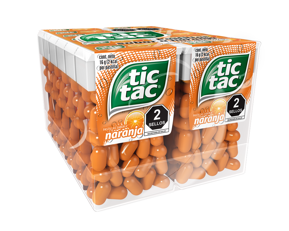 FERRERO TIC TAC NARANJA 1/12pzs (Caja: 12dsp)