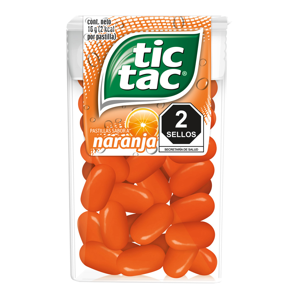 FERRERO TIC TAC NARANJA 1/12pzs (Caja: 12dsp)