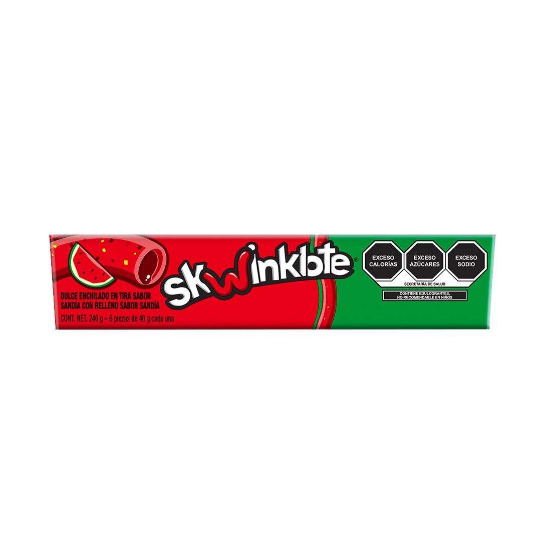 LUCAS SKWINKLOTE SANDIA ENCH 1/6pzs (Caja:24dsp)