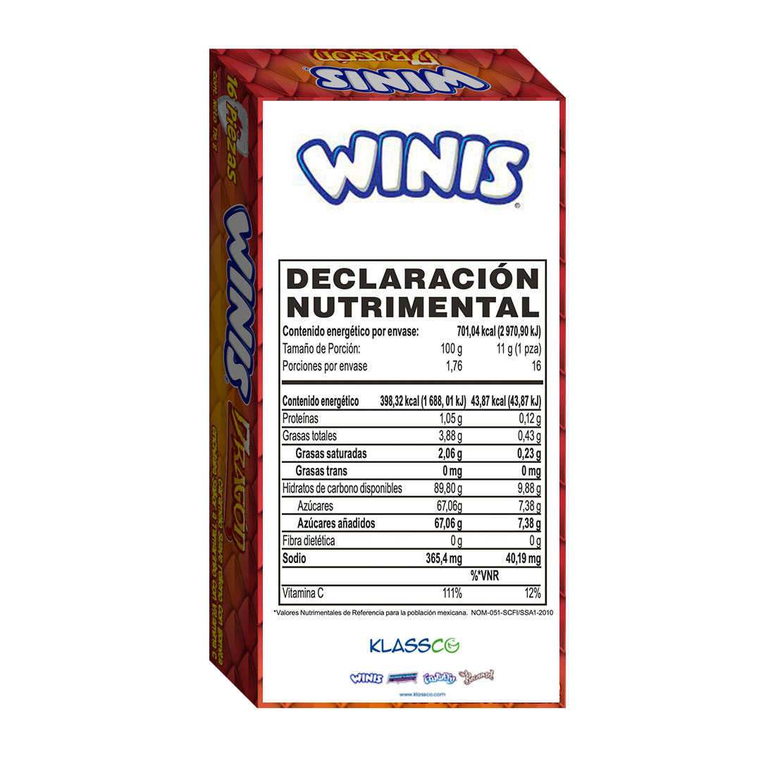 Winis Maxitubito Dragon - El Display Contiene 16 Piezas