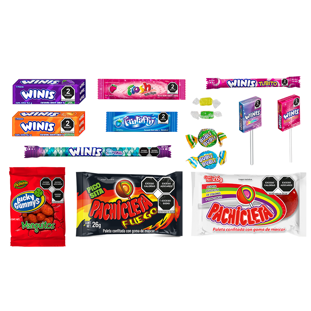 Winis Fiesta - La Bolsa Contiene 1.5 Kilogramos