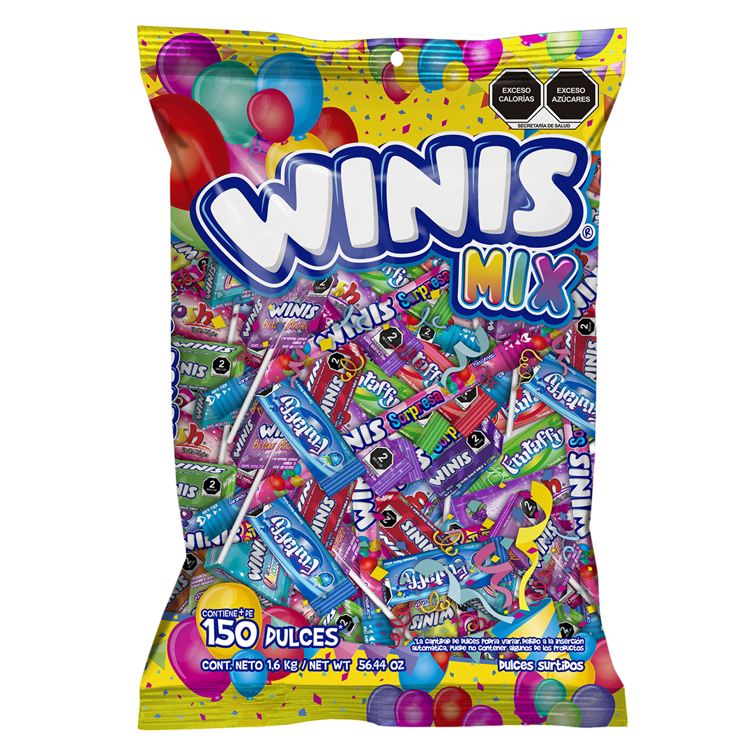 Winis Bolsa Piñatera - La Bolsa Contiene 1.6 Kilogramos