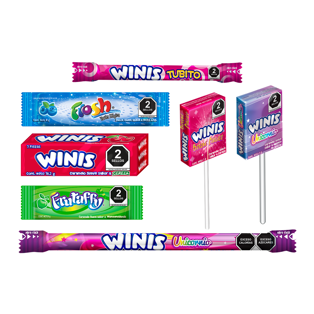 Winis Bolsa Piñatera - La Bolsa Contiene 1.6 Kilogramos